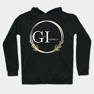 God Inspired Design Minimalist fashion and faith Christian Gift Christian Apparel Hoodie